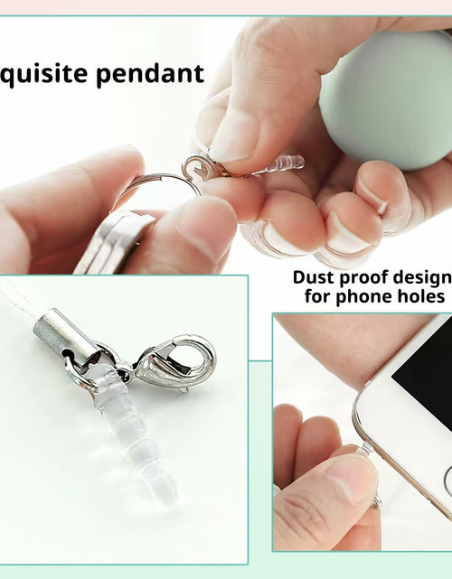 Load image into Gallery viewer, Macaron Phone Screen Cleaner 4PCS Mobile Screen Cleaning Ball Wipe Pendant
