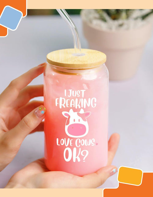 Load image into Gallery viewer, NewEleven 16oz Coffee Mug Cow Gifts For Women Cute Funny Birthday Gift
