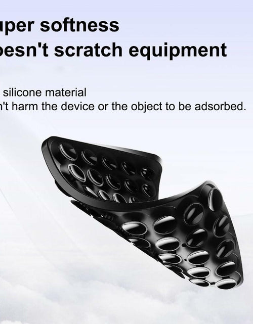 Load image into Gallery viewer, YZLELEQ Silicone Suction Phone Holder Double-Sided Mount Pink iPhone Android
