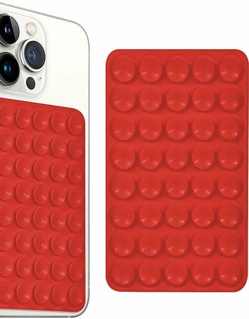 Load image into Gallery viewer, YZLELEQ Silicone Suction Phone Holder Double-Sided Mount Pink iPhone Android
