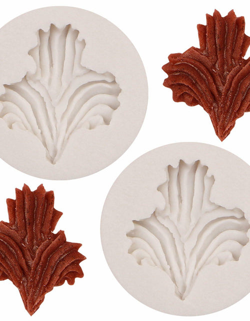 Load image into Gallery viewer, Heart Shaped Silicone Chocolate Mold Rose Flower Fondant Cake Decor 2pc

