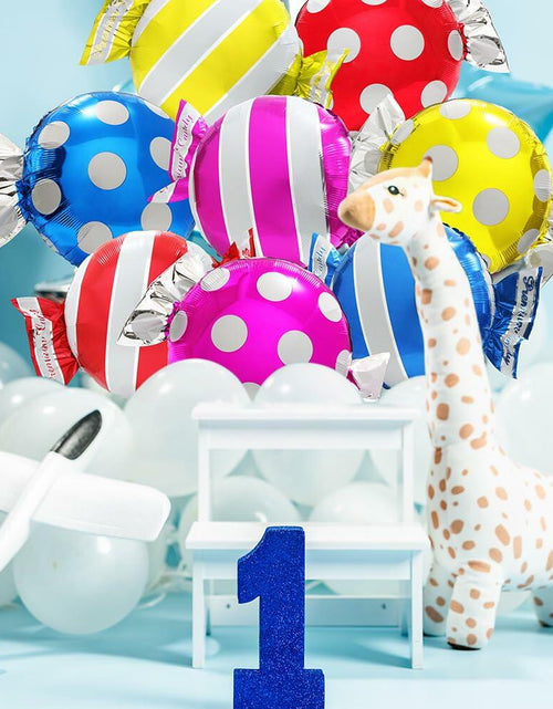 Load image into Gallery viewer, Deermon Candy Bar Mylar Foil Balloons 8 Pack Colorful Party Decor
