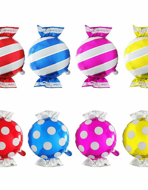 Load image into Gallery viewer, Deermon Candy Bar Mylar Foil Balloons 8 Pack Colorful Party Decor
