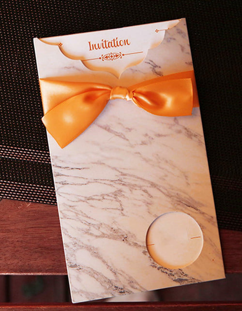 Load image into Gallery viewer, GTYBOVA 3/8" x 50 Yards Double Face Satin Ribbon Orange Polyester Crafts
