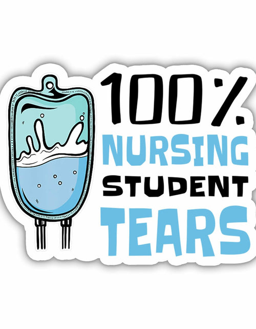 Load image into Gallery viewer, 3Pcs Nursing Student Stickers Nurse Medical Vinyl Waterproof Decals 2in
