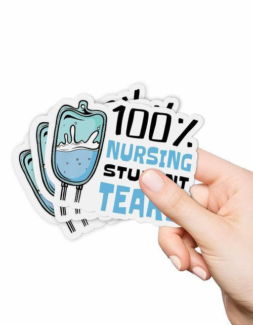 Load image into Gallery viewer, 3Pcs Nursing Student Stickers Nurse Medical Vinyl Waterproof Decals 2in
