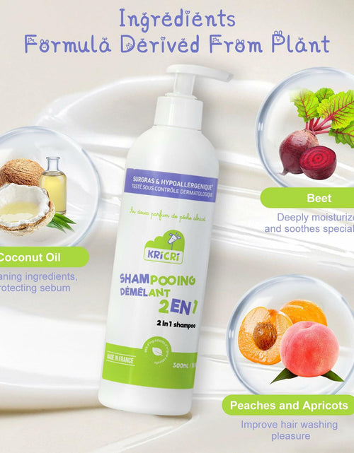Load image into Gallery viewer, Kids 2-in-1 Shampoo &amp; Conditioner Tear-Free Plant-Based Haircare 16.9oz

