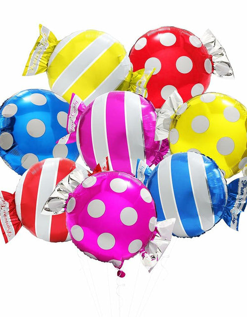 Load image into Gallery viewer, Deermon Candy Bar Mylar Foil Balloons 8 Pack Colorful Party Decor

