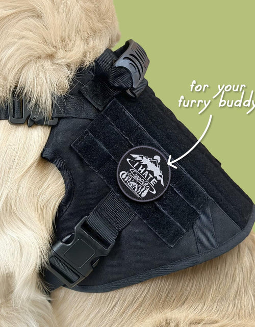 Load image into Gallery viewer, Funny Tactical Morale Patch "I Hate People" for Jackets, Bags, Gear
