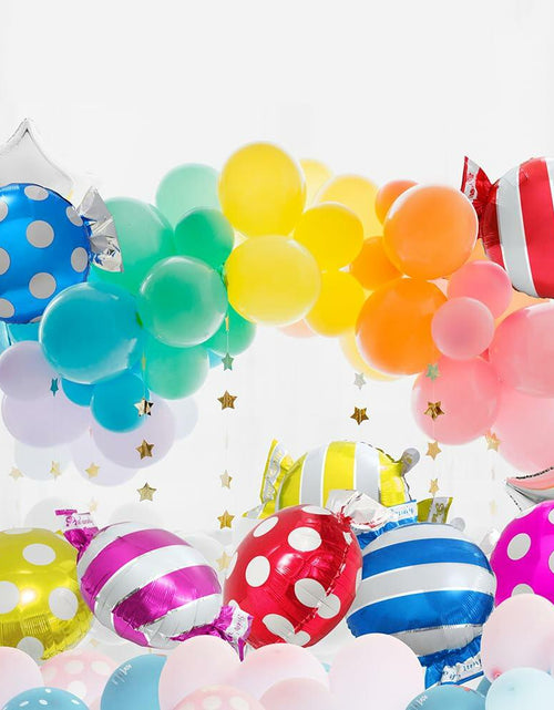 Load image into Gallery viewer, Deermon Candy Bar Mylar Foil Balloons 8 Pack Colorful Party Decor

