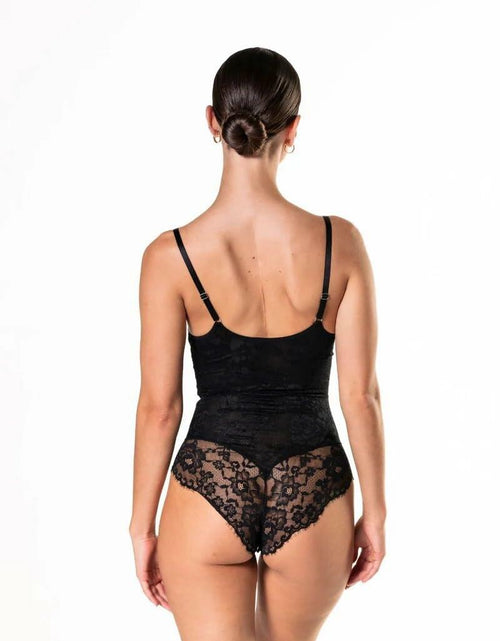 Load image into Gallery viewer, HeyShape Shapewear Laced Bodysuit - Black XL
