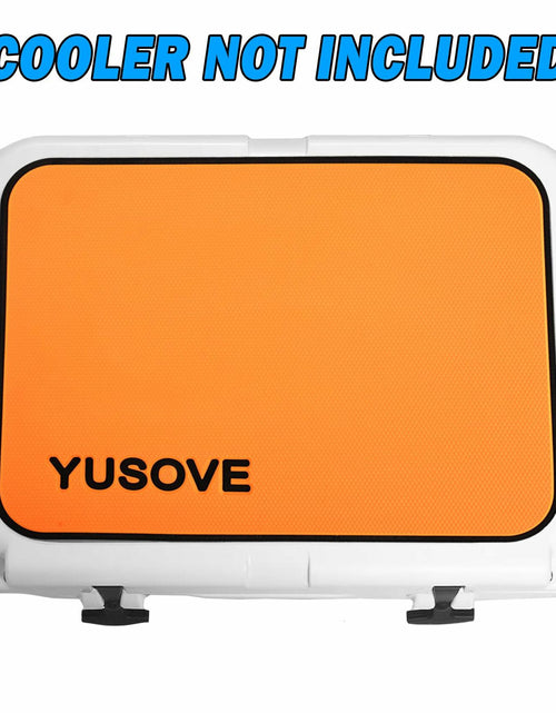 Load image into Gallery viewer, YUSOVE EVA Cooler Pad Mat for Tundra 35, Seadek Style, 3M Adhesive (Orange)
