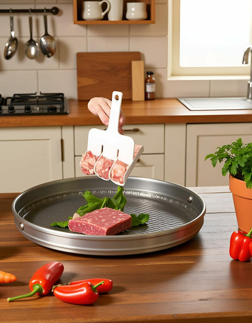 Load image into Gallery viewer, White Triple Meatball Maker Scoop Non-Stick Kitchen Fruit &amp; Vegetable Tools
