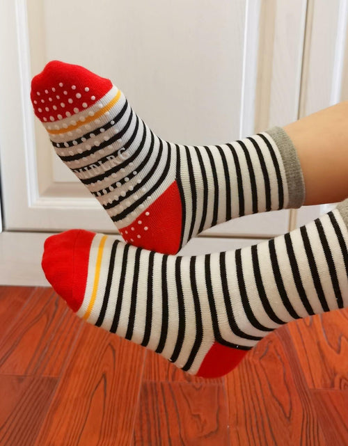 Load image into Gallery viewer, SMIDLRG Toddler Grip Socks With Non-Slip Soles Boys Girls 6 Pairs
