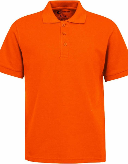 Load image into Gallery viewer, Premium Wear Boys Uniform Polo Shirt |Orange L
