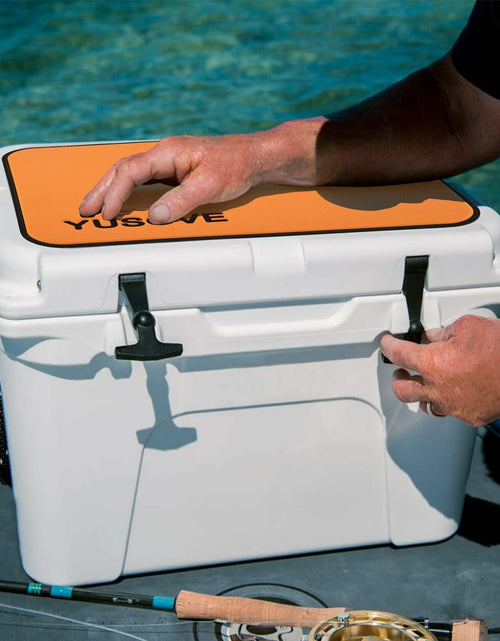 Load image into Gallery viewer, YUSOVE EVA Cooler Pad Mat for Tundra 35, Seadek Style, 3M Adhesive (Orange)
