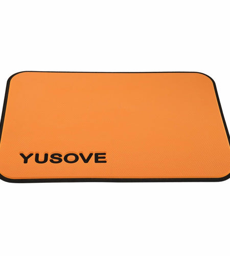 YUSOVE EVA Cooler Pad Mat for Tundra 35, Seadek Style, 3M Adhesive (Orange)
