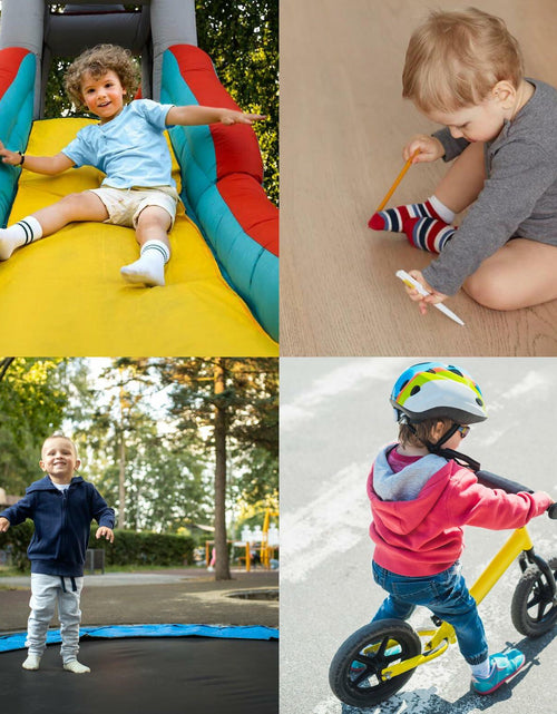 Load image into Gallery viewer, SMIDLRG Toddler Grip Socks With Non-Slip Soles Boys Girls 6 Pairs
