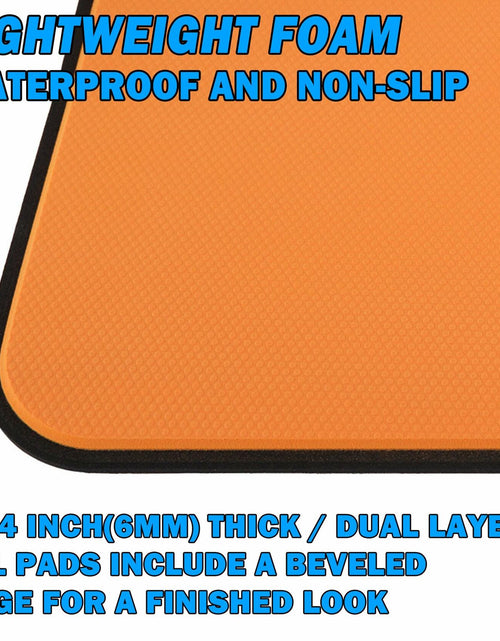 Load image into Gallery viewer, YUSOVE EVA Cooler Pad Mat for Tundra 35, Seadek Style, 3M Adhesive (Orange)
