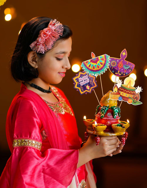 Load image into Gallery viewer, HOWAF 32pcs Diwali Table Decorations Centerpiece Sticks Photo Booth Props

