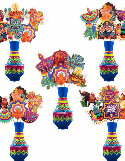 Load image into Gallery viewer, HOWAF 32pcs Diwali Table Decorations Centerpiece Sticks Photo Booth Props
