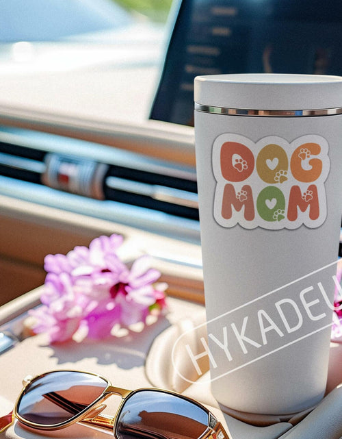 Load image into Gallery viewer, 3PCS Dog Mom Stickers Waterproof Vinyl Decals 3"x2.3" Gift for Mom
