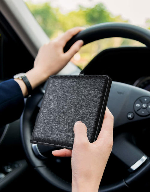 Load image into Gallery viewer, CoBak Car Registration &amp; Insurance Holder Glove Box Organizer for Documents
