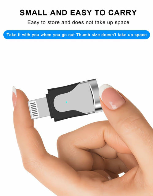Load image into Gallery viewer, esbeecables Mini Lightning to USB 3.0 Camera Adapter for iPhone &amp; iPad
