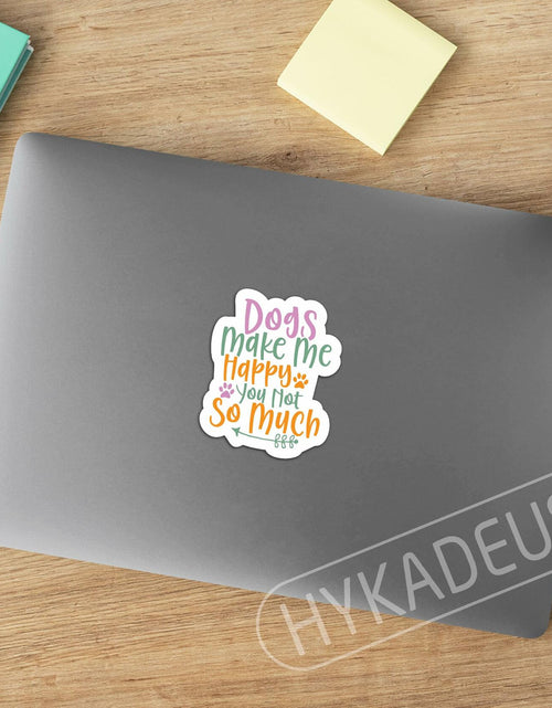 Load image into Gallery viewer, 3PCS Dog Mom Stickers Waterproof Vinyl Decals 3"x2.3" Gift for Mom
