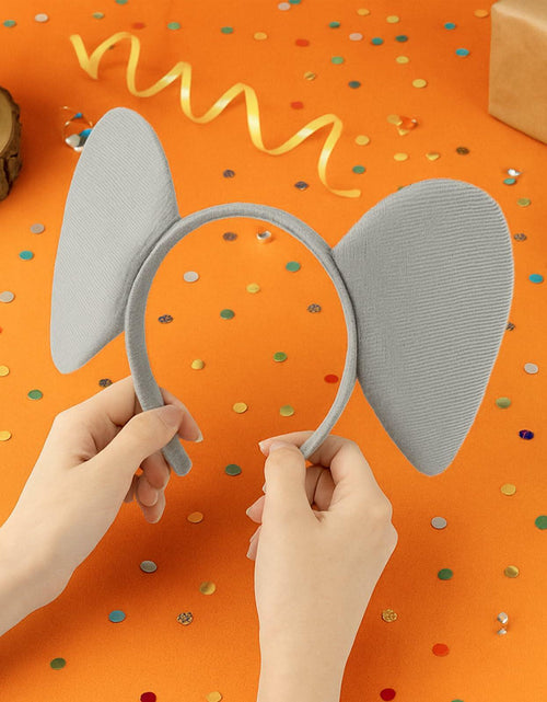 Load image into Gallery viewer, TopTie Dalmatian Plush Headband Ear Horn Hair Hoop Kids &amp; Adults Party
