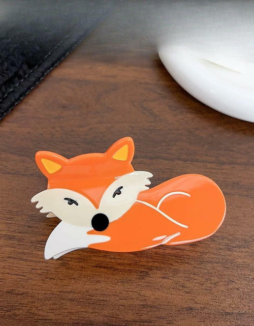 Load image into Gallery viewer, QGMZTNL Snail Gripper Acetate Hair Clip Animal Pattern Fashion Accessory
