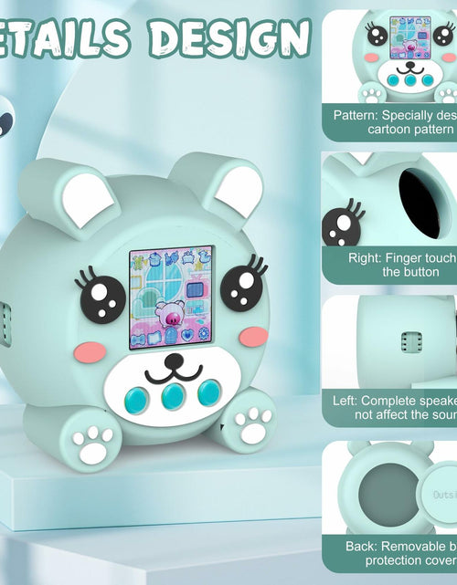 Load image into Gallery viewer, SKRVGOJFG Silicone Case for Punirunes Virtual Pet with Lanyard Blue

