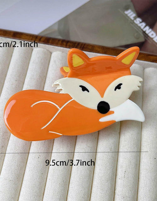 Load image into Gallery viewer, QGMZTNL Snail Gripper Acetate Hair Clip Animal Pattern Fashion Accessory
