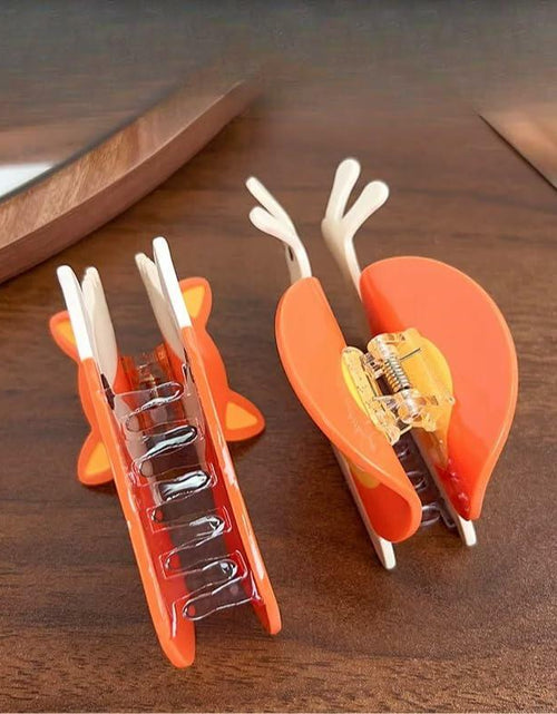 Load image into Gallery viewer, QGMZTNL Snail Gripper Acetate Hair Clip Animal Pattern Fashion Accessory
