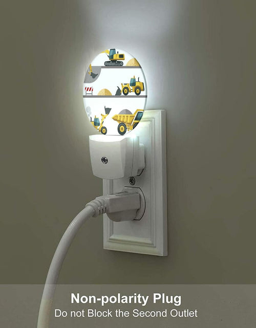Load image into Gallery viewer, Axayaz Construction Truck Plug In Night Light LED Excavator Loader Lamp
