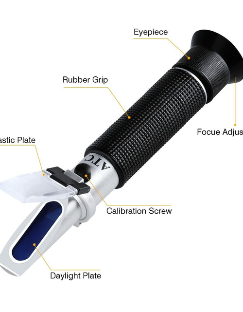Load image into Gallery viewer, Salinity Refractometer Seawater Aquarium Dual Scale 0-100 PPT
