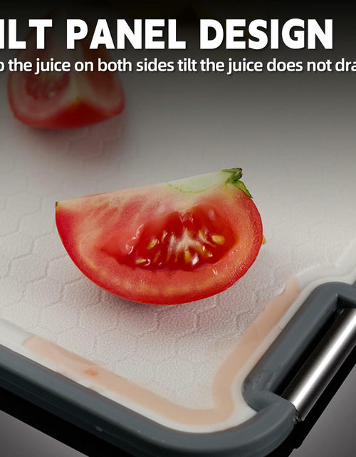 Load image into Gallery viewer, AOWBCGD Titanium Double Sided Stainless Steel Cutting Board 14x9.8
