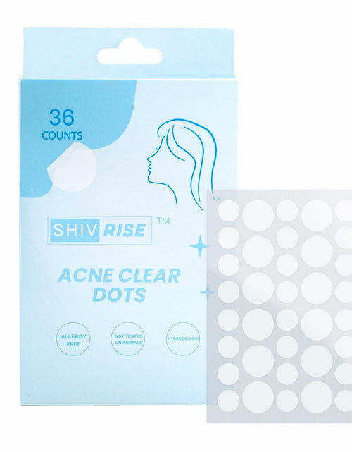 Load image into Gallery viewer, SHIVRISE Pimple Patch Hydrocolloid Acne Spot Cover Tea Tree Oil 36 Count
