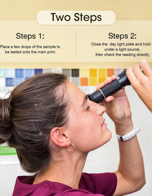 Load image into Gallery viewer, Salinity Refractometer Seawater Aquarium Dual Scale 0-100 PPT
