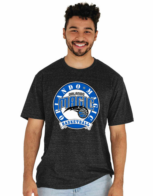 Load image into Gallery viewer, Orlando Magic NBA Officially Licensed Tri-Blend T-Shirt Black, Small
