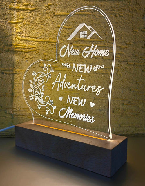 Load image into Gallery viewer, Boniavotlas Dimmable Multicolor Wood Night Light Housewarming Gift
