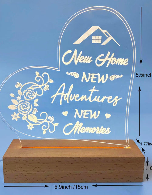 Load image into Gallery viewer, Boniavotlas Dimmable Multicolor Wood Night Light Housewarming Gift
