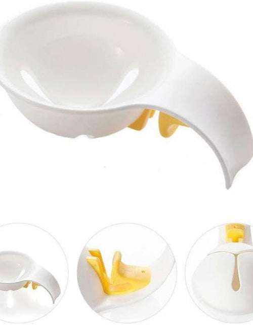 Load image into Gallery viewer, WsjiaboFux White Egg Yolk Separator Plastic Strainer for Baking 1 Count
