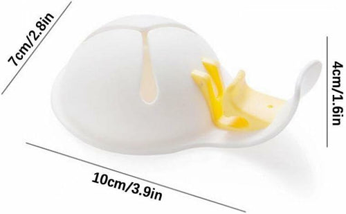 Load image into Gallery viewer, WsjiaboFux White Egg Yolk Separator Plastic Strainer for Baking 1 Count
