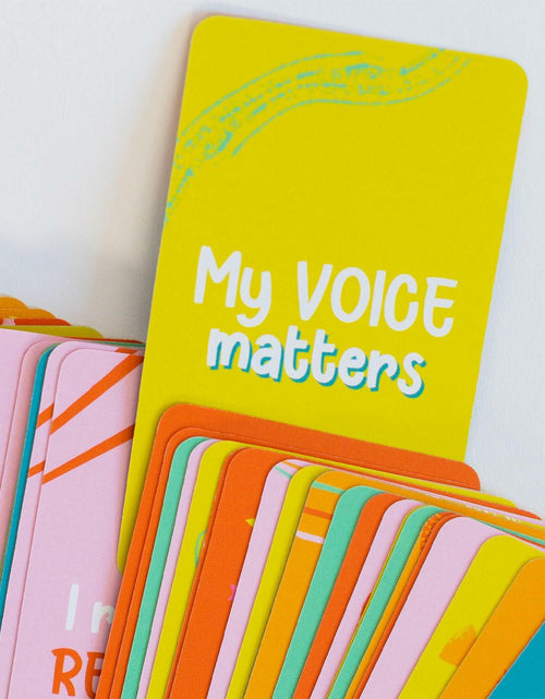 Load image into Gallery viewer, Positive Affirmation Cards for Kids 52 Pcs Mindfulness Growth Mindset
