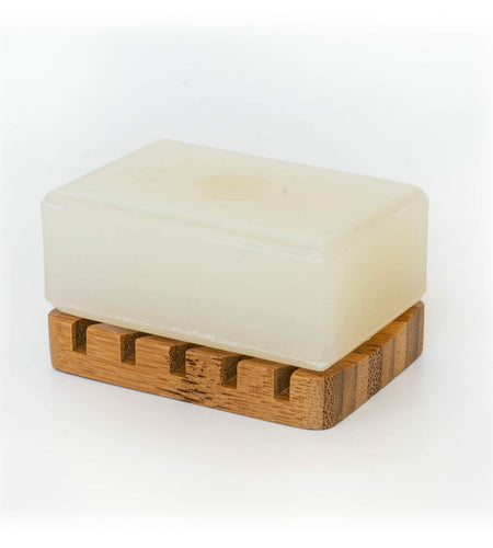Bamboo Soap Holder Self Draining Wooden Soap Dish Bathroom Accessory