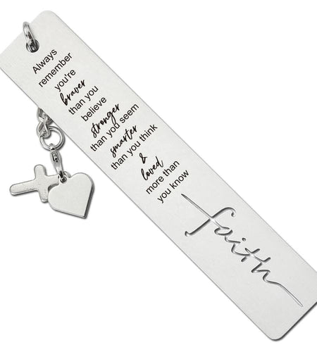 Faith Bookmarks Christian Gift for Women Teachers Readers Friends