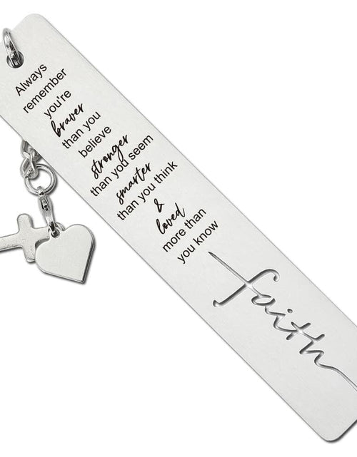 Load image into Gallery viewer, Faith Bookmarks Christian Gift for Women Teachers Readers Friends
