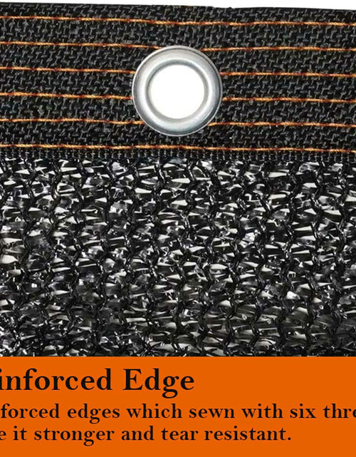 Load image into Gallery viewer, YLFFFZZZ 40% Shade Cloth 20x20FT Sun Mesh with Grommets UV Resistant
