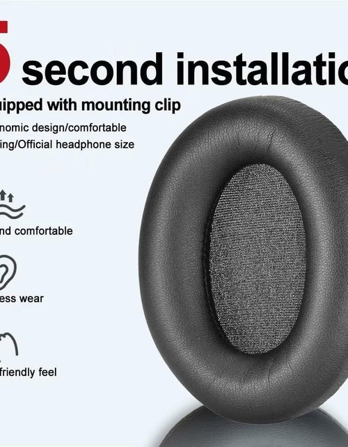 Load image into Gallery viewer, Replacement Earpads for Sony WH-1000XM4 Added Thickness Noise Isolation
